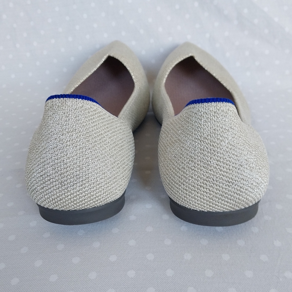 Rothy's The Flat II Diamond Twill Pointed Toe Flats - Picture 12 of 12